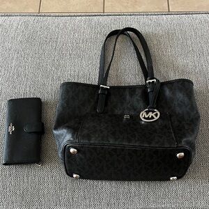 Michael Kors Black Tote Bag